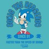 Womens Sonic the Hedgehog Faster Than the Speed of Sound Racerback Tank - 2 of 4