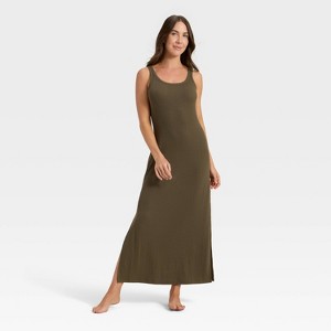 Women's Ribbed Tank Dress - Auden™ - 1 of 4