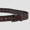 Denizen® From Levi's® Men's Big & Tall Roller Buckle Casual Leather Belt -  Brown : Target