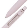 Zento uniball 4pk Gel Pen 0.7mm Medium Point Black Ink Muted Cool Barrel: Retractable Rollerball, Quick Drying, Stationery - 3 of 4