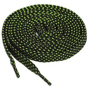 Allegra K Women's Double Layer Polka Dot Flat Hollow Shoelaces 3 Pairs - 1 of 4