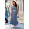 Women's High Neck Maxi Dress - LASCANA - 3 of 4