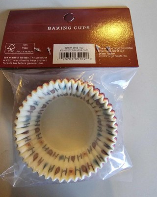 75pk Christmas Classic Baking Cups - Wondershop™ : Target