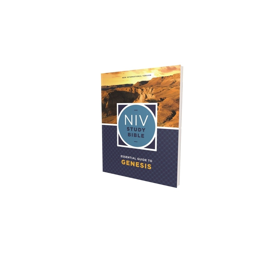 NIV Study Bible Essential Guide to Genesis, Paperback, Red Letter, Comfort Print - (NIV Study Bible, Fully Revised Edition) by Zondervan Publishing