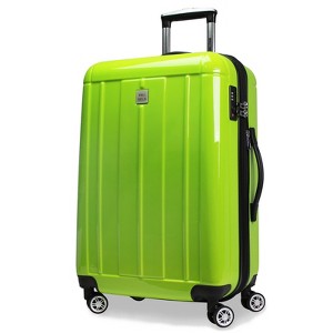 World Traveler Contour 24-Inch Lightweight Polycarbonate Hardside Expandable Spinner Luggage with TSA Lock - 1 of 4