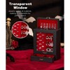 Jewelry Organizer for Girls, Black+ Red+ Gold Storage Case - 4 of 4