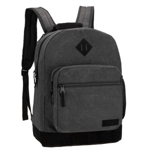 Wrangler 18.5" Yellowstone Backpack for Women Men Girl Boy, Water Resistant Classic Logo Casual Daypack for Travel Work School - 1 of 4
