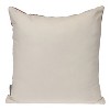 HomeRoots 18" Blue and Red Cotton Throw Pillow - 4 of 4