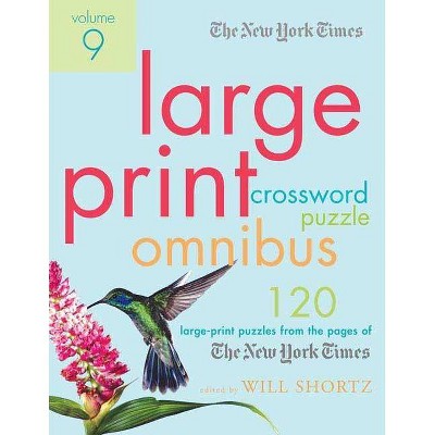 The New York Times Large-Print Crossword Puzzle Omnibus Volume 9 - (Paperback)