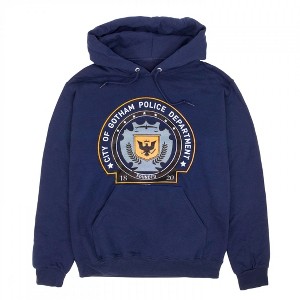 Mens Batman GCPD Badge Logo Hoodie - 1 of 3