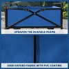 Bestier Real Carryall Folding Truck: 24"x15"x11" Spacious Storage | 1-Second Fold | All-Terrain Wheels-Blue - 4 of 4