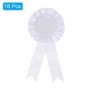 Unique Bargains Blank Rose Knot Award Ribbon for DIY Party Wedding Competition 18 Pcs - 3 of 4