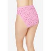 Comfort Choice Plus Size Hi-Cut Cotton Brief 5-Pack - 4 of 4