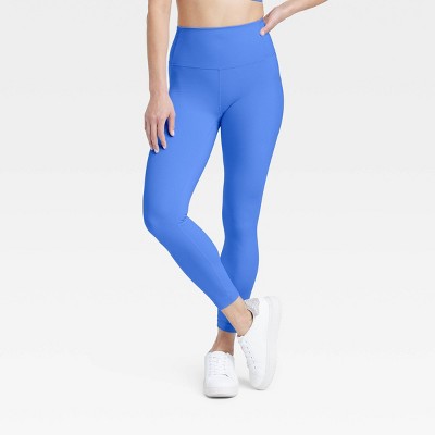 Women's Dynamic Flex High-Rise Pocketed 7/8 Leggings - All In Motion™ Royal Blue