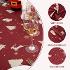 Christmas Tablecloth - Festive Waterproof Table Cover for Holiday Gatherings - 4 of 4