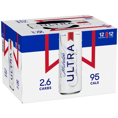 Michelob Ultra Superior Light Beer - 12pk12 fl oz Cans