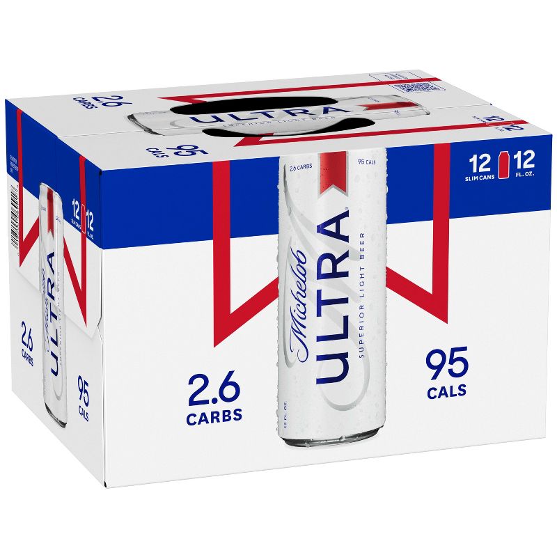 Michelob Ultra Superior Light Beer - 12pk/12 fl oz Cans, 3 of 12