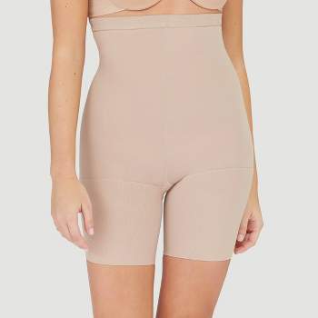 Assets By Spanx Women's Remarkable Results High-waist Mid-thigh Midtone -  Chestnut Brown Xl : Target