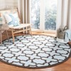 Dhurries DHU549 Hand Woven Indoor Rugs - Safavieh - 2 of 4