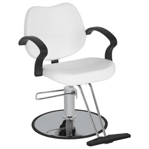 FDW Styling Heavy Duty Hydraulic Pump Beauty Shampoo Barbering Chair for Hair Stylist Women Man Salon Equipment - 1 of 4