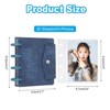 Unique Bargains Detachable Kpop Photocard Holder Book Binder Button Design with Mushroom - 2 of 4