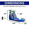 HeroKiddo Ocean Shark 15’ Water Slide with Detachable Pool. - 3 of 4