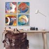 Stupell Industries Collaged Urban Sports Balls Black Framed Giclee Art - 2 of 4