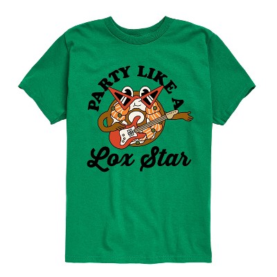 Boys' - Instant Message - Party Like A Lox Star -Youth Short Sleeve Graphic T-shirt Short Sleeve Graphic T-Shirt