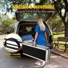 Yescom Portable Wheelchair Ramp Aluminum 6FT Folding Anti-slip 600LBS Limit for Threshold Doorways - 4 of 4
