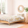 Deny Designs 3pc Twin/Twin XL Menina Lisboa Folk Nordic Bird Duvet and Sham Set - 2 of 4