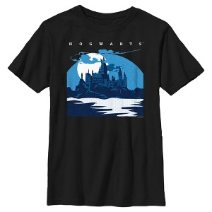 Boy's Harry Potter Hogwarts at Night T-Shirt - 1 of 4