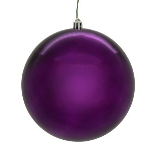 Vickerman Plum Ball Ornament - 1 of 1