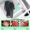 OSTBA Electric Meat Slicer, 150W, Removable 6.7” Stainless Steel Blades, Adjustable 0-15mm Thickness, Easy to Clean, for Cold Cuts, Cheese, Bread - 2 of 4