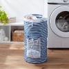 Scrunchable Laundry Tote Textured Blue - Brightroom™ : Target