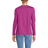 Lands' End Women's Relaxed Supima Cotton Long Sleeve Crew Neck T-Shirt - 2 of 4