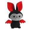 Aurora Small Salem Vampire Bat Halloween Spooky Stuffed Animal Black 7" - 2 of 4
