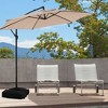 Ainfox 9.5 ft. Outdoor Patio Umbrella Classic Roman Umbrella - 2 of 4