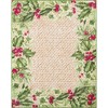 Jill Zarin Caribbean Outdoor Jamaica Floral and Botanical Washable Flatweave Woven Area Rug - 2 of 4