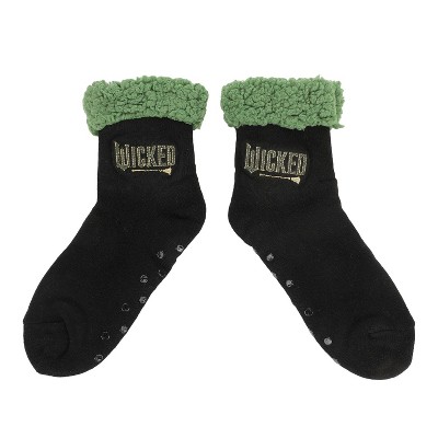 Wicked Embroidered Logo Women's Quarter Crew Socks
