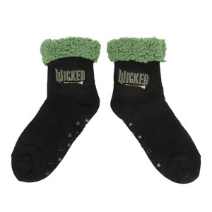 Wicked Embroidered Logo Women's Quarter Crew Socks - 1 of 4