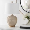 Marrla Table Lamp W/ USB Port - 23.25 Inch Height - TBL4424 - Cream - Safavieh - 3 of 4