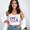 Simply Sage Market USA Eiffel Flag Racerback Tank - 4 of 4