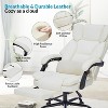 NicBex Reclining Executive Office Chair with Footrest,PU Leather Computer Chair with Wheels,Lumbar Support,Swivel Gaming Chair for Home Office - 3 of 4