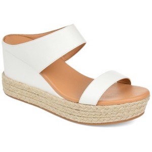 Journee Collection Womens Alissa Wedge Heel Espadrille Sandals - 1 of 4