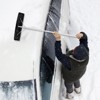 SUGIFT 20ft Snow Roof Rake 25" Plastic Blade Snow Removal Tool for House Roof, , Wet Leaves, Car Snow - 3 of 4