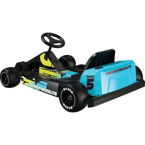 Razor Ground Force Elite Powered Go Kart Black blue Target