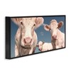 Stupell Industries Three White Cows, 24" x 10" - 3 of 4