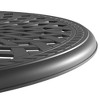 PAGED Aluminum Outdoor Dining Table Elegant Patio Table with Removable Ice Bucket for Patio, Deck, Poolside - 3 of 4