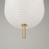 Artcraft Lighting Vita 1 - Light Pendant in  White/Brass - 4 of 4