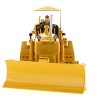 CAT Caterpillar D7C Track-Type Tractor Dozer Yellow with Operator "Vintage Series" 1/50 Diecast Model by Diecast Masters - 4 of 4